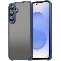 Phonesta AirFrost Back Cover Hülle für Samsung Galaxy S25/S24 - Matt Blau