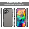 Phonesta AirFrost Back Cover Hülle für Apple iPhone 17 - Mattschwarz 1