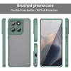 Phonesta AirFrost Back Cover Hülle für Motorola Edge 60 / Edge 60 Fusion - Matt Grün 1