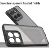 Phonesta AirFrost Back Cover Hülle für Motorola Edge 60 / Edge 60 Fusion - Mattschwarz 3