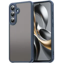 Phonesta AirFrost Back Cover Hülle für Samsung Galaxy S25 FE - Matt Blau