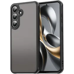 Phonesta AirFrost Back Cover Hülle für Samsung Galaxy S25 FE - Mattschwarz