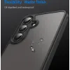 Phonesta AirFrost Back Cover Hülle für Samsung Galaxy S25 FE - Mattschwarz 6