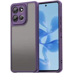 Phonesta AirFrost Back Cover Hülle für Motorola Moto G86 - Matt Lila