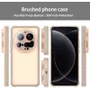 Phonesta AirFrost Back Cover Hülle für Xiaomi 15 Ultra - Sandsteinbeige matt 1