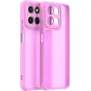 Phonesta AirFrost Back Cover Hülle für Motorola Moto G57 Power - Kaugummi-Rosa matt 0