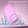 Phonesta AirFrost Back Cover Hülle für Motorola Moto G57 Power - Kaugummi-Rosa matt 1