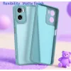 Phonesta AirFrost Back Cover Hülle für Motorola Moto G06/G06 Power - Eisblau matt 1