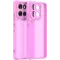 Phonesta AirFrost Back Cover Hülle für Motorola Moto G86/G86 Power - Kaugummi-Rosa matt