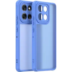 Phonesta AirFrost Back Cover Hülle für Motorola Moto G86/G86 Power - Saphirblau matt