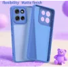 Phonesta AirFrost Back Cover Hülle für Motorola Moto G86/G86 Power - Saphirblau matt 8
