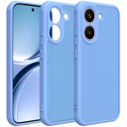 Phonesta AirFrost Back Cover Hülle für Xiaomi Poco X8 Pro - Saphirblau matt