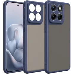 Phonesta AirFrost Back Cover Hülle für Motorola Edge 70 Fusion - Matt Blau