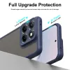 Phonesta AirFrost Back Cover Hülle für Motorola Edge 70 Fusion - Matt Blau 2