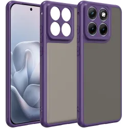 Phonesta AirFrost Back Cover Hülle für Motorola Edge 70 Fusion - Matt Lila