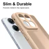 Phonesta AirFrost Back Cover Hülle für Motorola Edge 70 Fusion - Sandsteinbeige matt 5