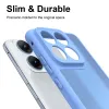 Phonesta AirFrost Back Cover Hülle für Motorola Edge 70 Fusion - Saphirblau matt 5