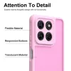 Phonesta AirFrost Back Cover Hülle für Motorola Moto G47/G37/G37 Power - Kaugummi-Rosa matt 6