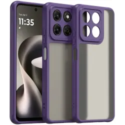 Phonesta AirFrost Back Cover Hülle für Motorola Moto G47/G37/G37 Power - Matt Lila