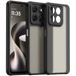 Phonesta AirFrost Back Cover Hülle für Motorola Moto G47/G37/G37 Power - Mattschwarz