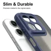 Phonesta AirFrost Back Cover Hülle für Motorola Moto G87/G77/G76 - Matt Blau 5