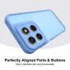 Phonesta AirFrost Back Cover Hülle für Motorola Moto G87/G77/G76 - Saphirblau matt 4