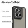 Phonesta AirFrost Back Cover Hülle für Motorola Moto G87/G77/G76 - Mattschwarz 6