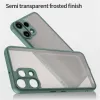 Phonesta AirFrost Back Cover Hülle für Nothing Phone (3a) Lite - Matt Grün 3