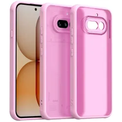 Phonesta AirFrost Back Cover Hülle für Nothing Phone (4a) - Kaugummi-Rosa matt