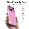 Phonesta AirFrost Back Cover Hülle für Nothing Phone (4a) Pro - Kaugummi-Rosa matt 1