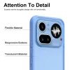 Phonesta AirFrost Back Cover Hülle für Nothing Phone (4a) Pro - Saphirblau matt 6