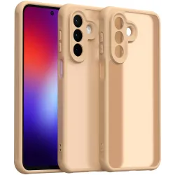 Phonesta AirFrost Back Cover Hülle für Samsung Galaxy A27 - Sandsteinbeige matt