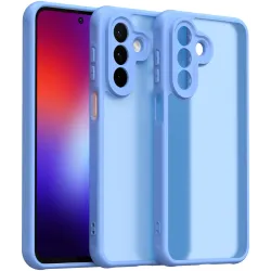 Phonesta AirFrost Back Cover Hülle für Samsung Galaxy A27 - Saphirblau matt