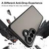 Phonesta AirFrost Back Cover Hülle für Samsung Galaxy A27 - Mattschwarz 3