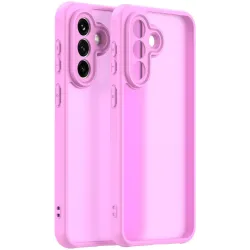 Phonesta AirFrost Back Cover Hülle für Samsung Galaxy A37 - Kaugummi-Rosa matt