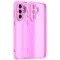 Phonesta AirFrost Back Cover Hülle für Samsung Galaxy A37 - Kaugummi-Rosa matt
