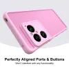 Phonesta AirFrost Back Cover Hülle für Sony Xperia 1 VIII - Kaugummi-Rosa matt 4