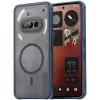 Phonesta AirFrost Back Cover Hülle mit MagSafe für Nothing Phone (3a) - Matt Blau