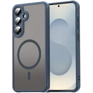 Phonesta AirFrost Back Cover Hülle mit MagSafe für Samsung Galaxy S24 FE - Matt Blau