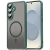 Phonesta AirFrost Back Cover Hülle mit MagSafe für Samsung Galaxy S25/S24 - Matt Grün