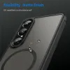 Phonesta AirFrost Back Cover Hülle mit MagSafe für Sony Xperia 1 VII - Mattschwarz 6