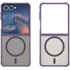 Phonesta AirFrost Back Cover Hülle mit MagSafe für Samsung Galaxy Z Flip 7 - Matt Lila 2