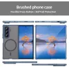 Phonesta AirFrost Back Cover Hülle mit MagSafe für Samsung Galaxy Z Fold 7 - Matt Blau 3