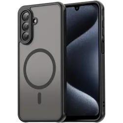 Phonesta AirFrost Back Cover Hülle mit MagSafe für Samsung Galaxy A17/A26 - Mattschwarz