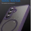 Phonesta AirFrost Back Cover Hülle mit MagSafe für Samsung Galaxy S25 FE - Matt Lila 7