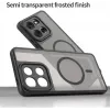 Phonesta AirFrost Back Cover Hülle mit MagSafe für Motorola Moto G86/G86 Power - Mattschwarz 5