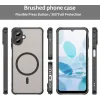Phonesta AirFrost Back Cover Hülle mit MagSafe für Samsung Galaxy A07 4G - Mattschwarz 2