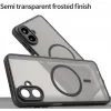 Phonesta AirFrost Back Cover Hülle mit MagSafe für Samsung Galaxy A07 4G - Mattschwarz 5