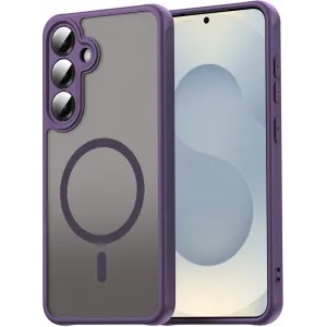 Phonesta AirFrost Back Cover Hülle mit MagSafe für Samsung Galaxy A36/A56 - Matt Lila