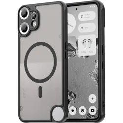 Phonesta AirFrost Back Cover Hülle mit MagSafe für Nothing CMF Phone 2 Pro - Mattschwarz